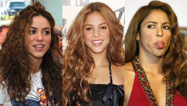 Distintos looks de Shakira con el pelo castaño claro en 2006 | Gtres