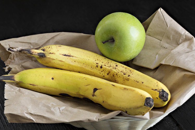 Snacks de fruta para Halloween