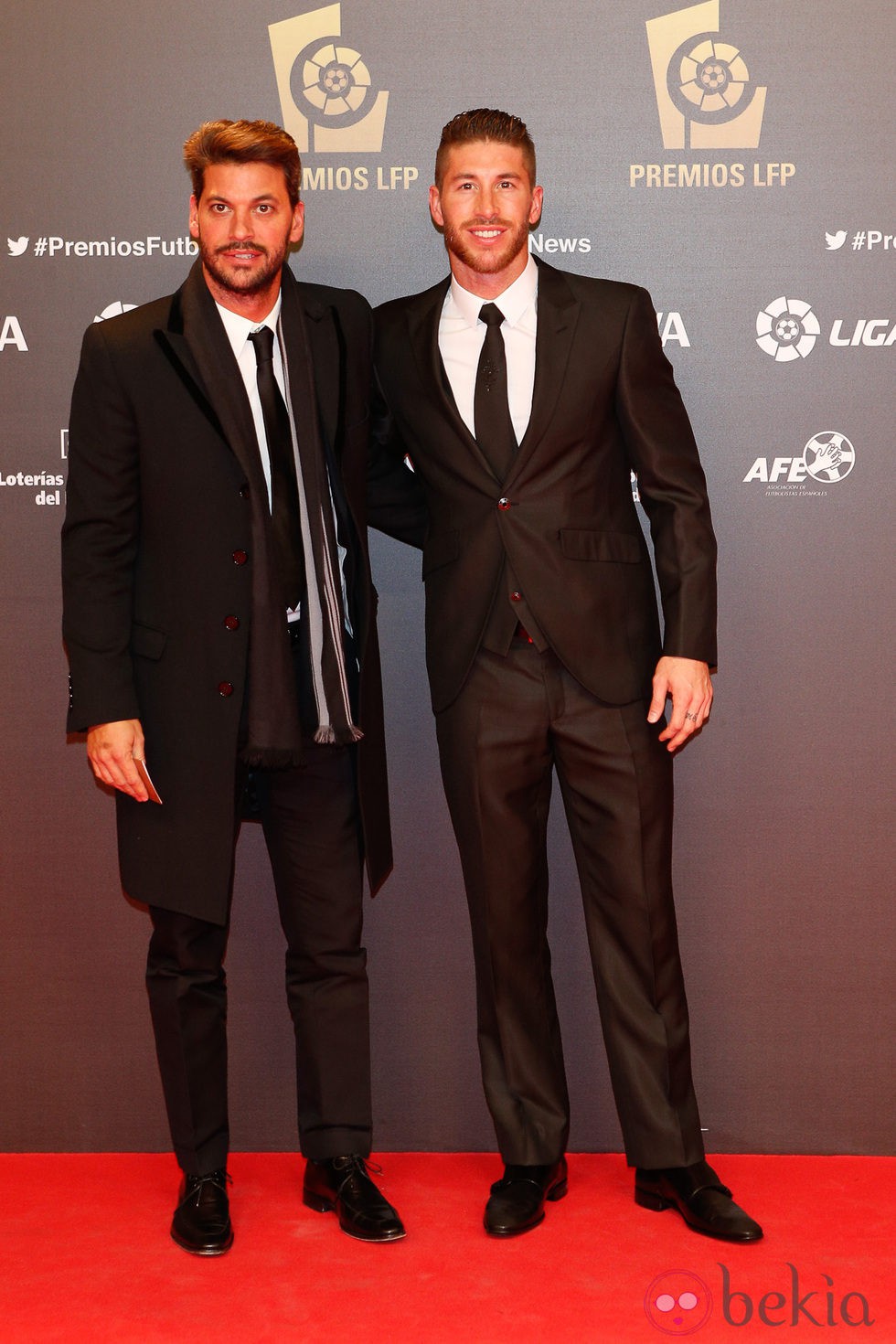 Sergio Ramos Y Su Hermano René En Los Premios De La Liga Profesional De ...