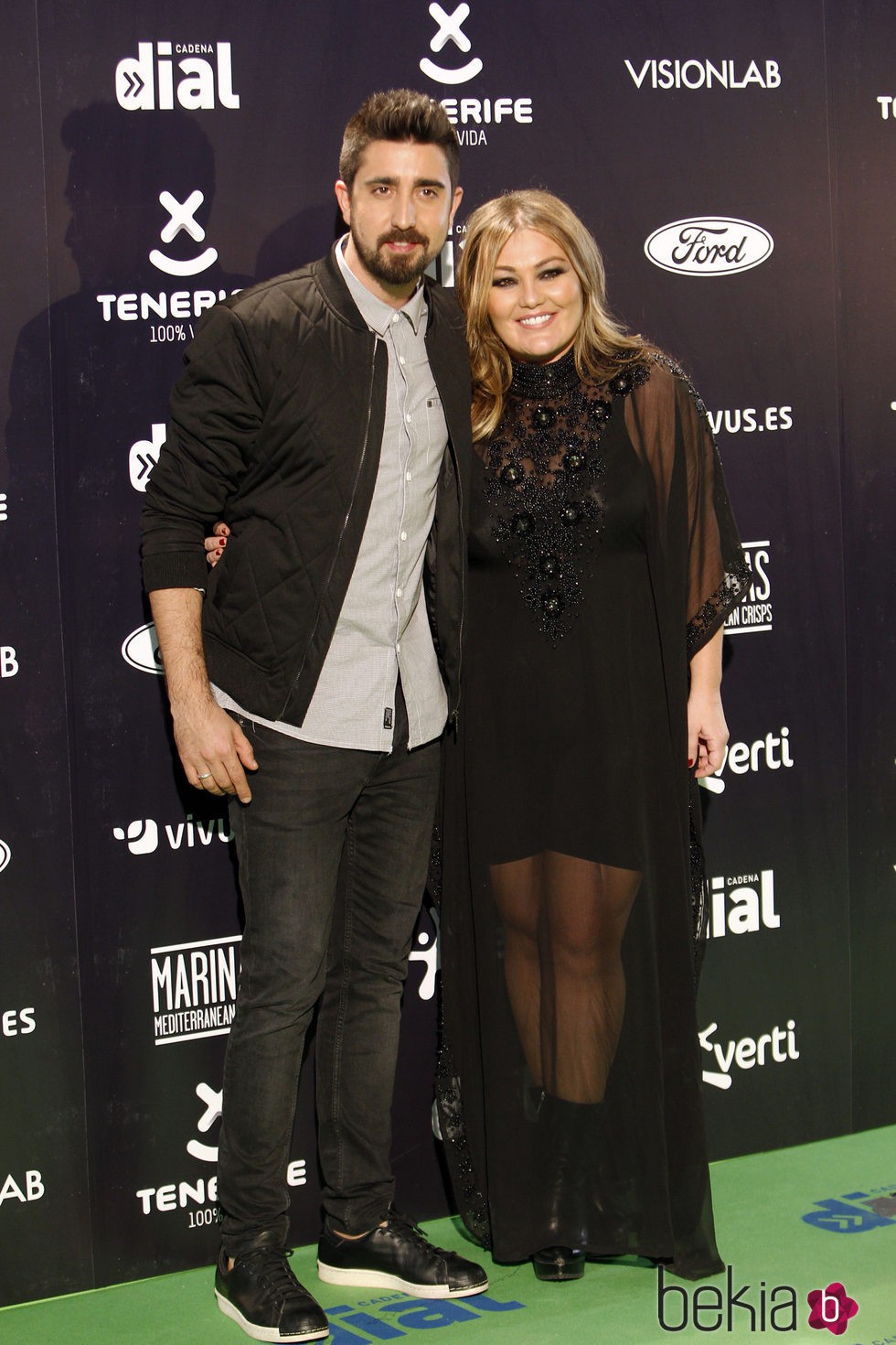 Álex Ubago Y Amaia Montero En Los Premios Cadena Dial 2015: Fotos En Bekia