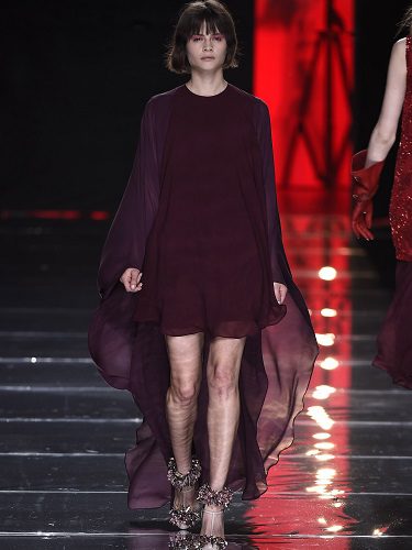 Alba Galocha fue protagonista del desfile para otoño/invierno 2016/2017 en la MBMFW