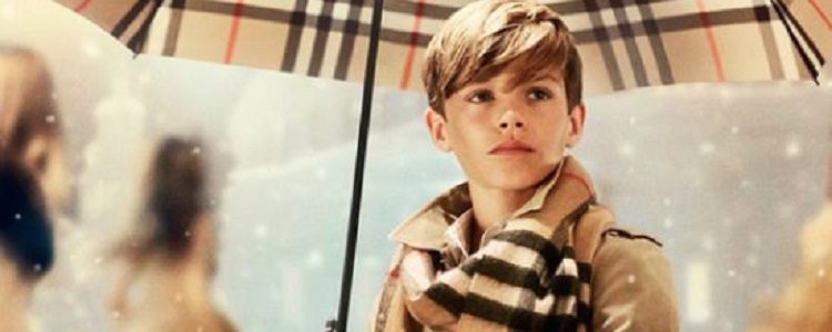 Romeo Beckham fue uno de los rostros de su temporada o/i 2015/16