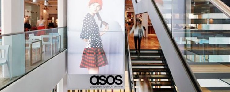 Así se promociona Asos en los centros comerciales