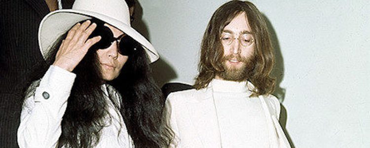 John Lennon y Yoko Ono