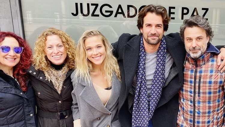 Álex Adrover y Patricia Montero tras su boda en los juzgados | Instagram