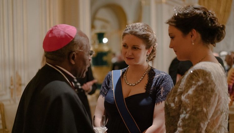 Stéphanie de Luxemburgo con la Princesa Alexandra