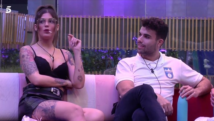 Nuria MH y Pol Badia en 'El Tiempo del Descuento'|Foto: telecinco.es