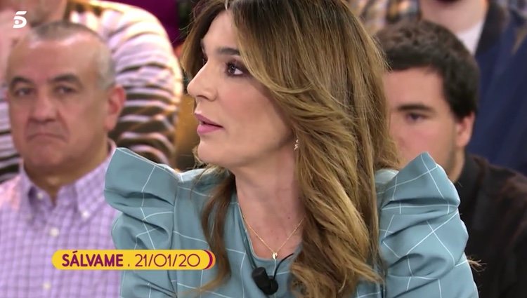 Raquel Bollo en su último día en 'Sálvame'|Foto: telecinco.es