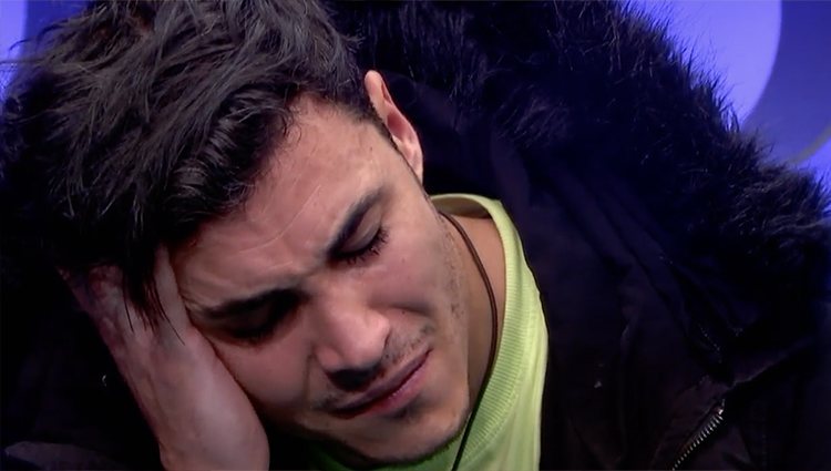 Kiko Jiménez hundido en el confesionario| Foto: Telecinco.es