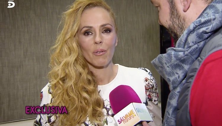 Rocío Carrasco en la presentación del musical 'Que no daria yo por ser Rocio Jurado'/Foto: telecinco.es