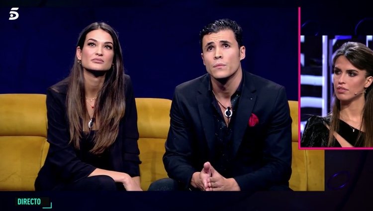 Estela Grande y Kiko Jiménez en la despedida de Estela|Foto: telecinco.es