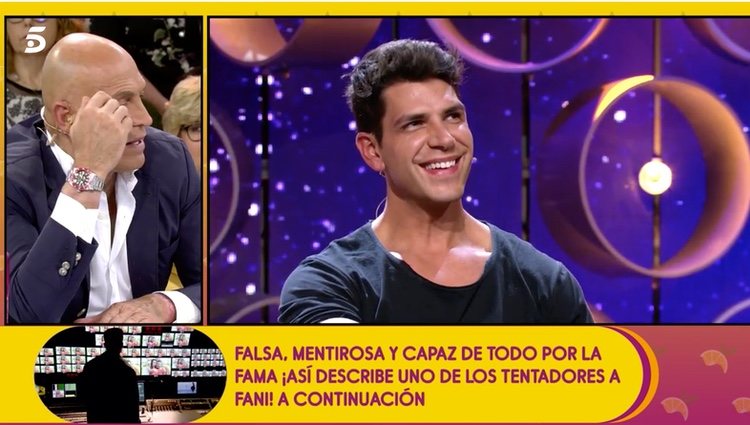 Kiko Matamoros defendiendo a su hijo Diego/ Foto: telecinco.es