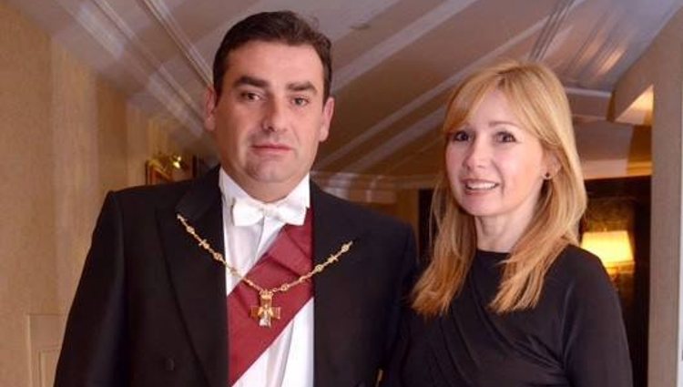 El Príncipe David Bagration con su hermana, la Princesa María Bagration | Facebook