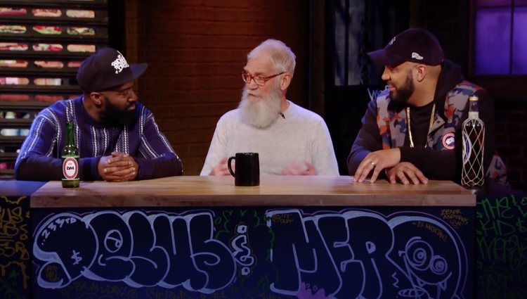 Letterman en el programa de Desus and Mero