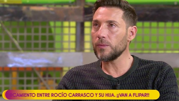 Antonio David Flores se emociona al hablar de la nula relación de su hija con Rocío Carrasco/Foto: telecinco.es