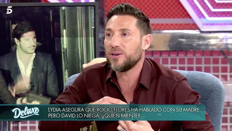 Antonio David Flores explicando que dio a entender que la relación con su hija es mala/Foto: telecinco.es