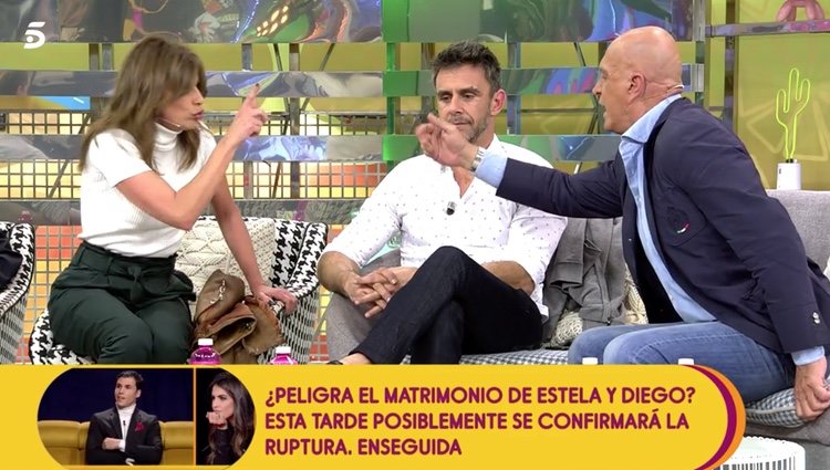 Kiko Matamoros se enzarza en una pelea con Gema López|Foto: telecinco.es