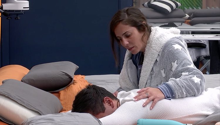 Gianmarco llorando en 'El tiempo del descuento'| Foto: Telecinco.es