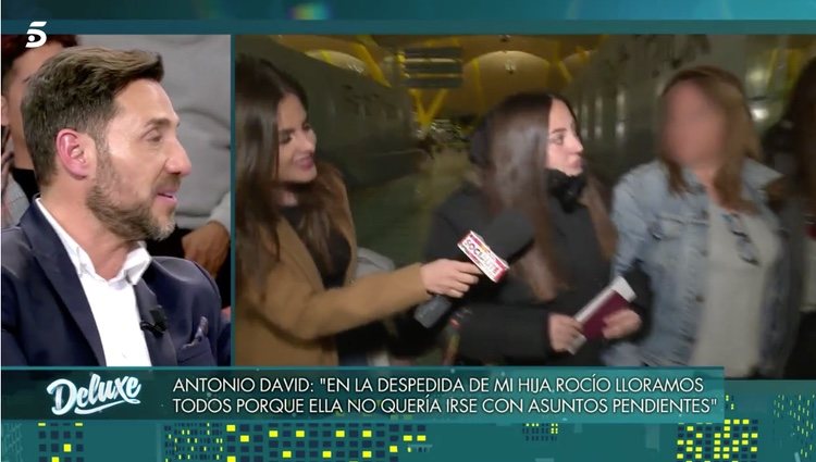 Antonio David Flores explicando las lágrimas de su hija|Foto: telecinco.es