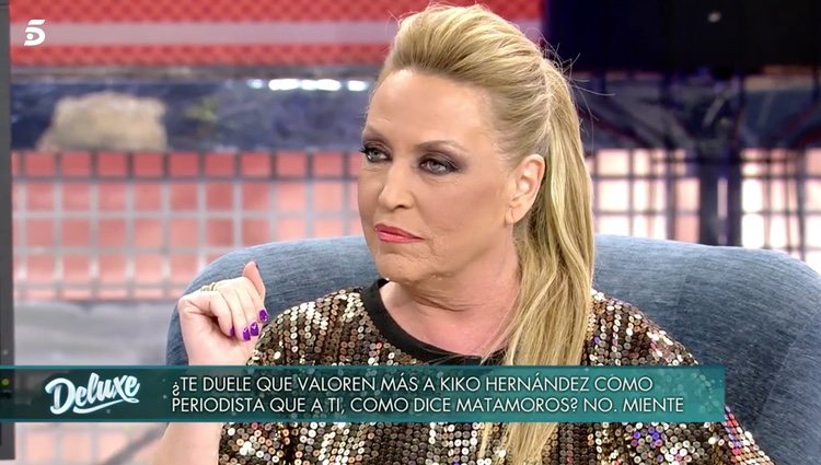 Lydia Lozano en 'Sábado Deluxe'/Foto: telecinco.es