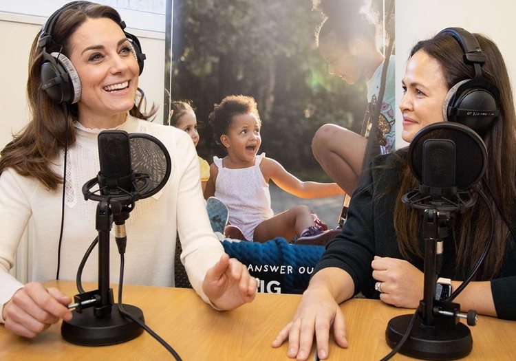 Kate Middleton en su entrevista con Giovanna Fletcher