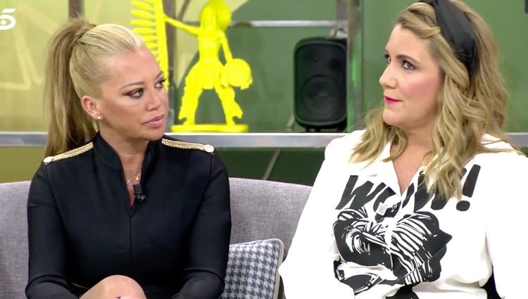 Belén Esteban habla con Carlota Corredera | Foto: telecinco.es