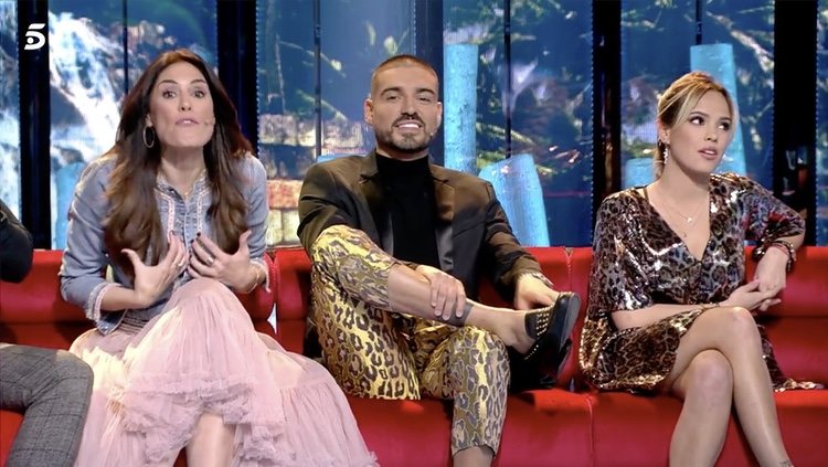 Gloria Camila en el plató de 'Supervivientes 2020'/ Foto: telecinco.es