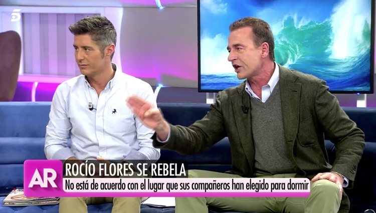 Alessandro Lequio indignado con la actitud de Rocío Flores|Foto: telecinco.es