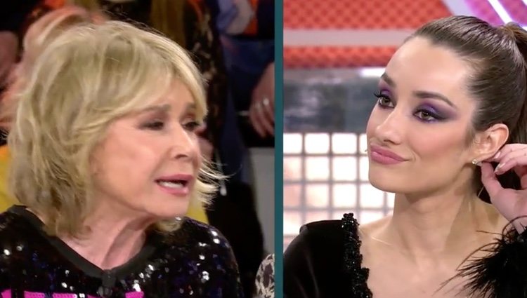 Adara habla con Mila Ximénez | Foto: telecinco.es