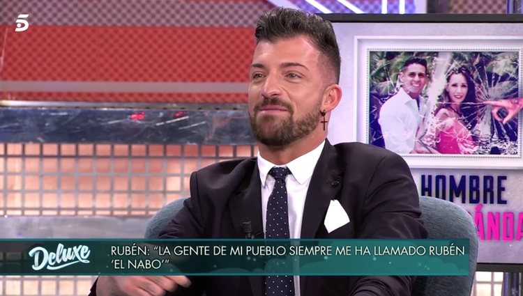 Rubén en 'Sábado Deluxe'|Foto: telecinco.es