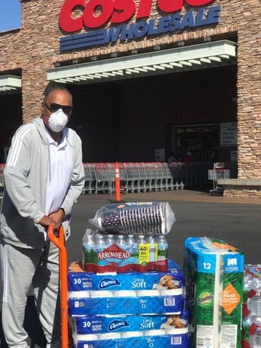 OJ Simpson en el supermercado / Foto: 'Twitter'