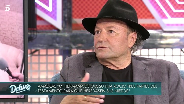 Amador Mohedano en 'Sábadp Deluxe'|Foto: telecinco.es