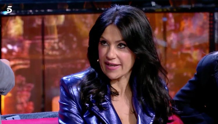 Maite Galdeano en el plató de 'SV 2020'/ Foto: telecinco.es