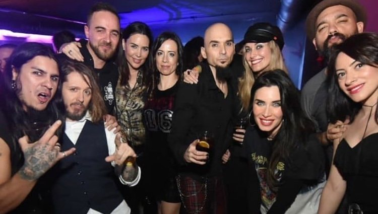 Pilar Rubio en un concierto de rock con amigos/ Foto: Instagram