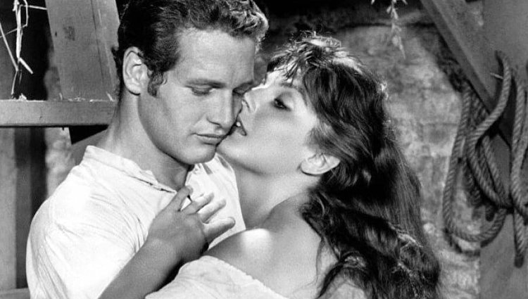 Paul Newman y Lita Trujillo en una de sus películas | Instagram