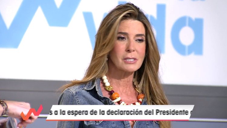 Marisa Martín denunciando su situación|Foto: telecinco.es