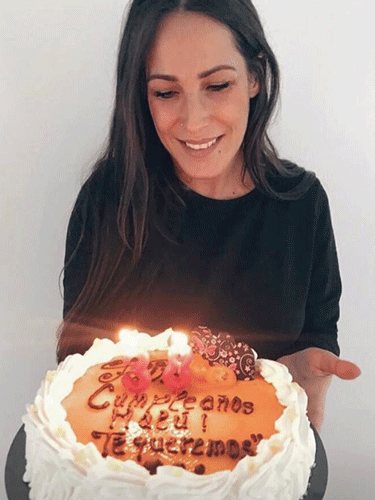 Malú celebrando su 38 cumpleaños/ Foto: Instagram