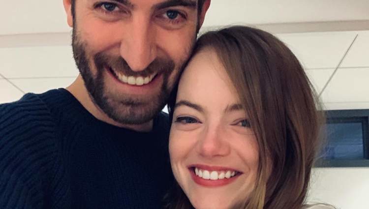 Emma Stone y Dave McCary anunciando su compromiso/ Foto: 'Instagram'