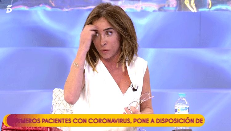 María Patiño contando sus problemas/ Foto: telecinoc.es