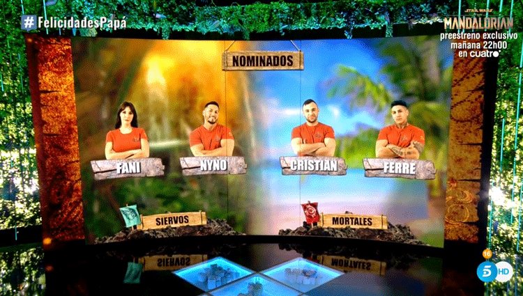 Los nominados de 'Supervivientes 2020'/ Foto: telecinco.es