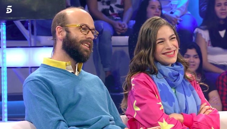 Cósima y Tristán Ramírez en el plató de 'Volverte a ver'/telecinco.es