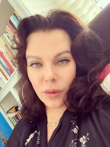 Debi Mazar contando que está contagiada / Instagram