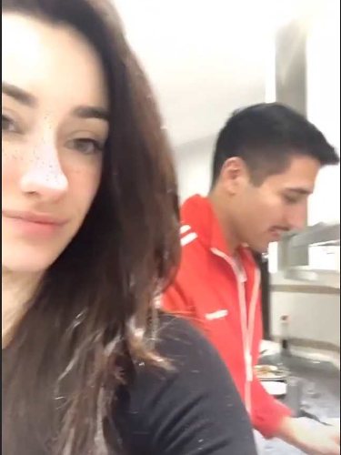 Adara y Gianmarco cocinando | Foto: Instagram