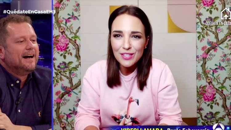 Paula Echevarría conecta con 'El Hormiguero'/antena3.com