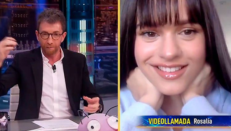 Rosalía habla de su confinamiento en 'El Hormiguero'/ Foto: Antena 3