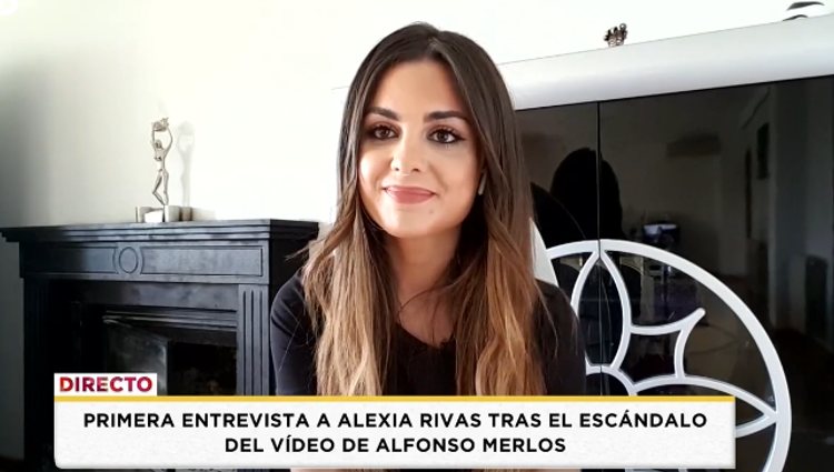 Alexia Rivas en 'Socialité' | Foto: telecinco.es