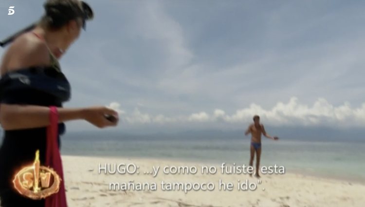 Hugo Sierra le echa en cara su s palabras a Ana María Aldón | Foto: Telecinco.es