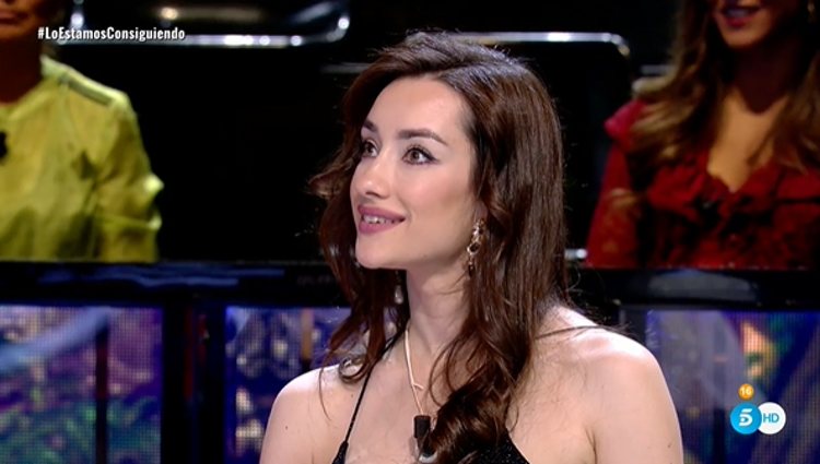 Adara, feliz ante las adversidades | Foto: Telecinco.es