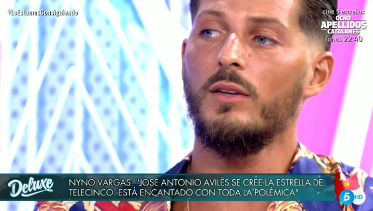 Nyno Vargas en 'Sábado Deluxe' | Foto: telecinco.es