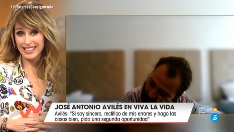 José Antonio Avilés se derrumba con las palabras de Emma García / Telecinco.es